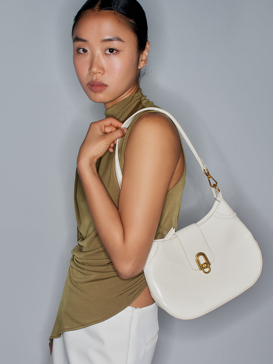 Zora-Underarm Bag Saddle Bag