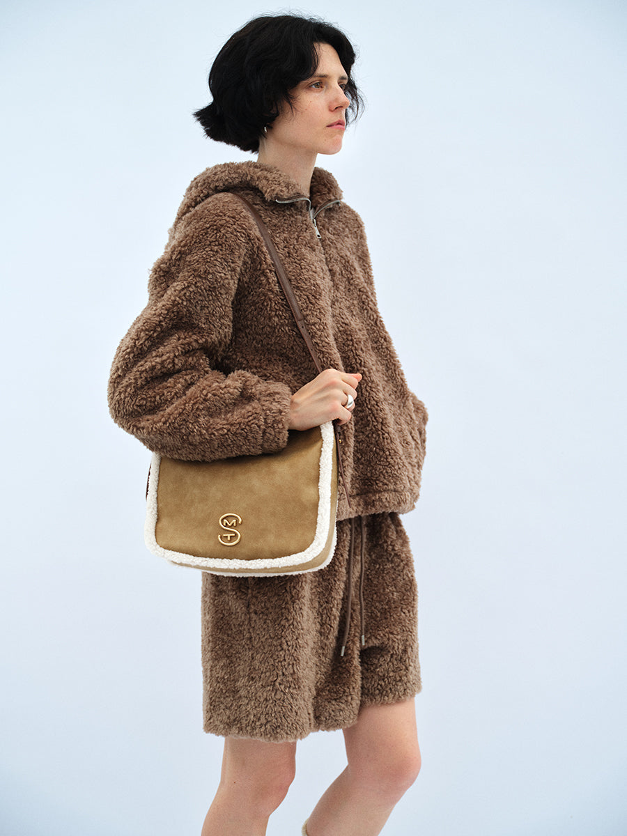 Autumn and winter light luxury hand-held tote bag