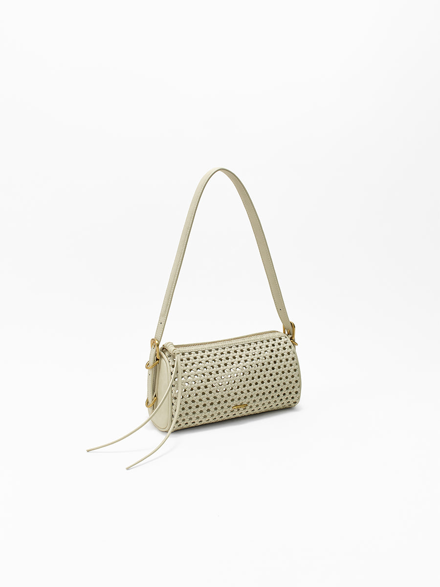 Baguette hollow woven bag