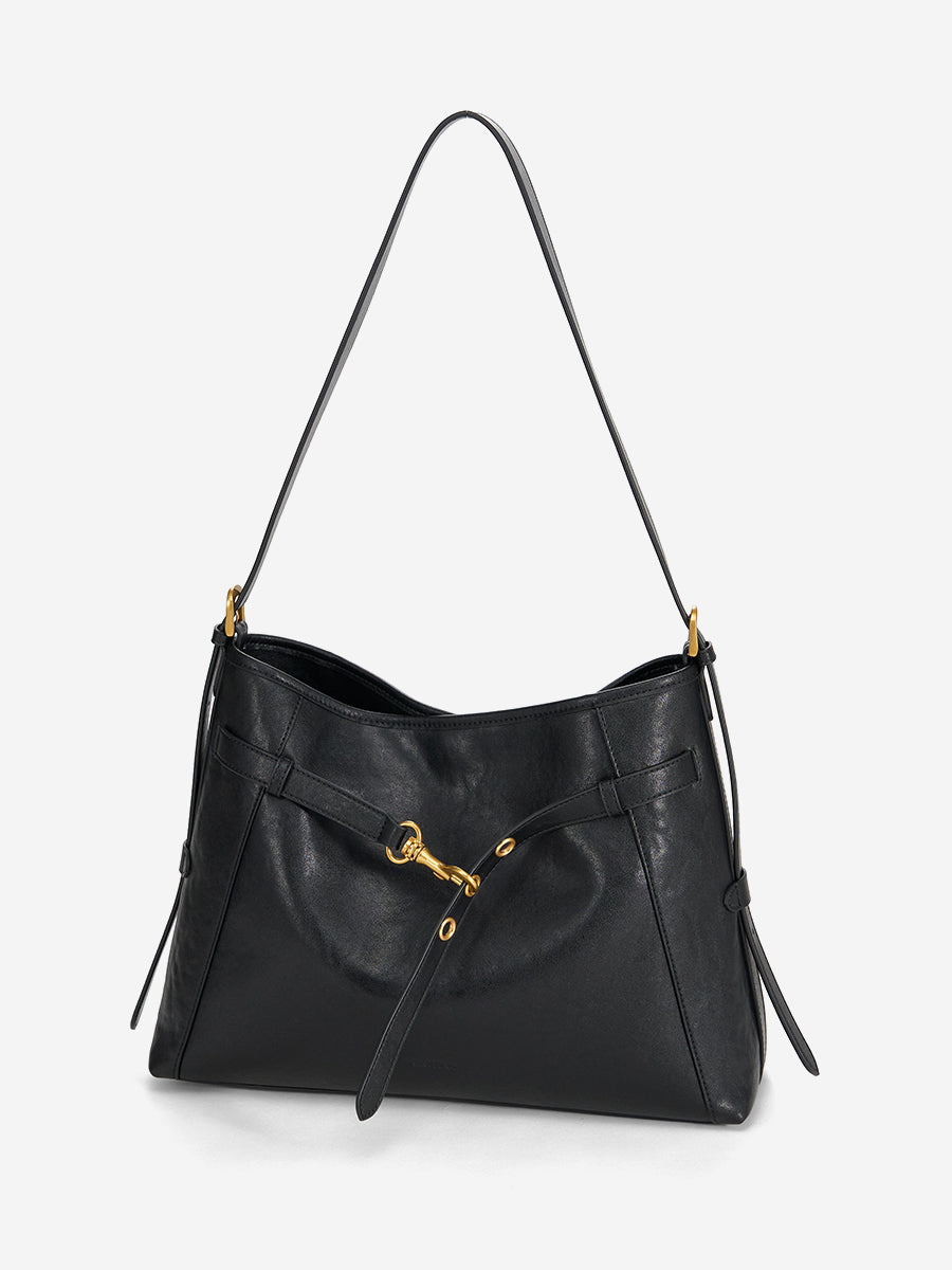 Long Time no See-Large Capacity Leather Tote Bag