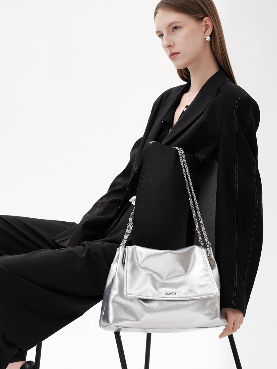 Millennium chain high-capacity tote bag