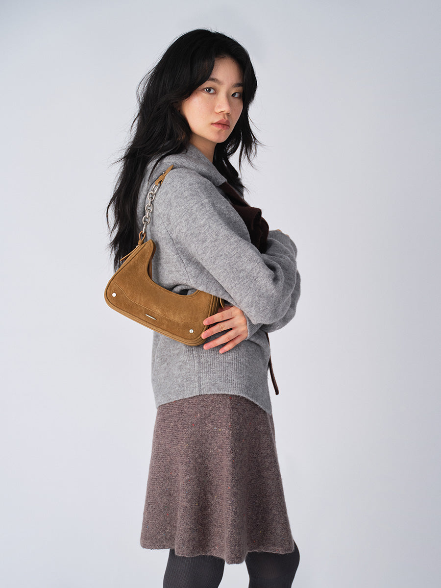 Delicate fashion chain underarm bag