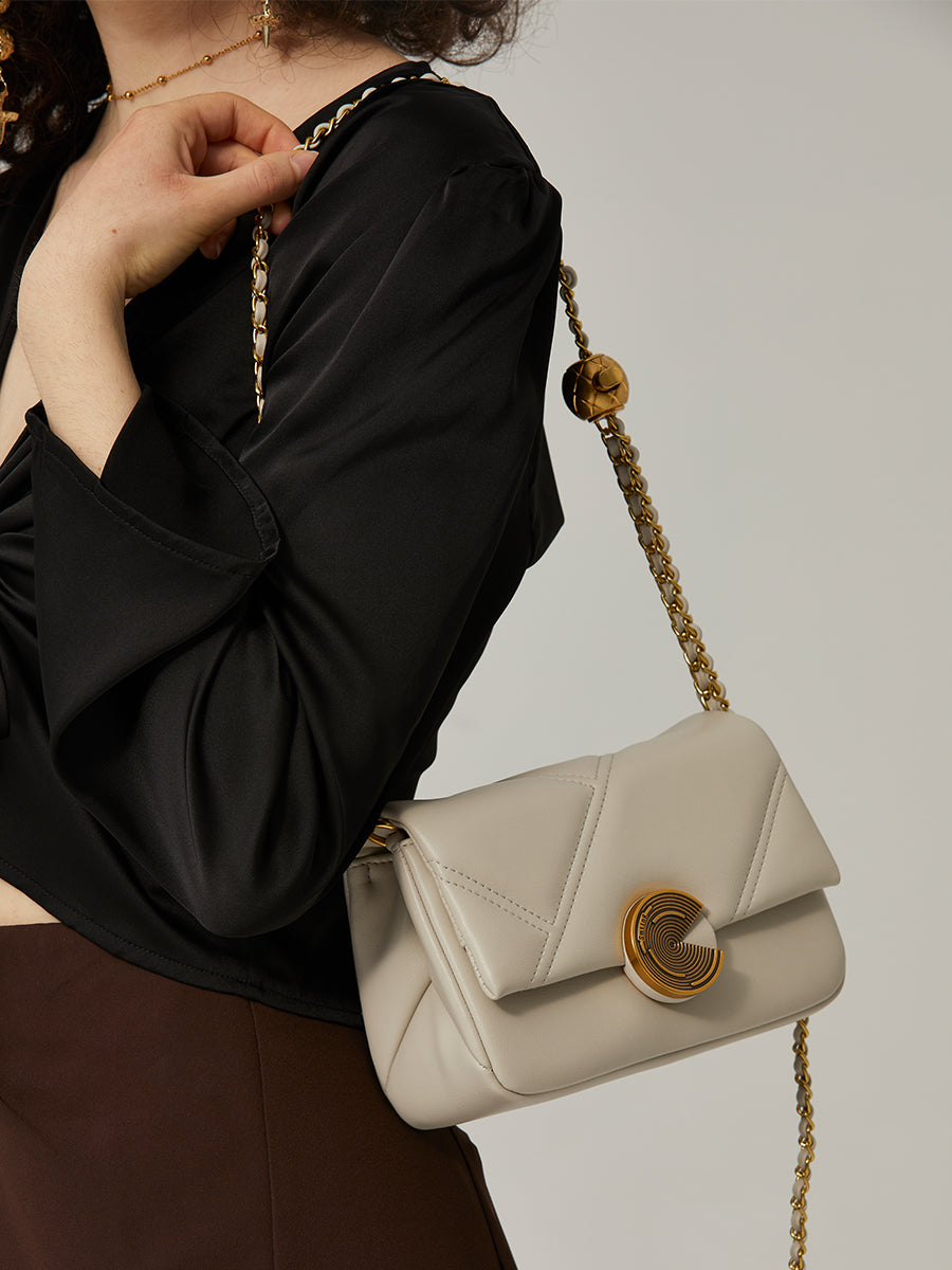 Peach Coconut Milk Jelly-Chain Bag Crossbody Bag