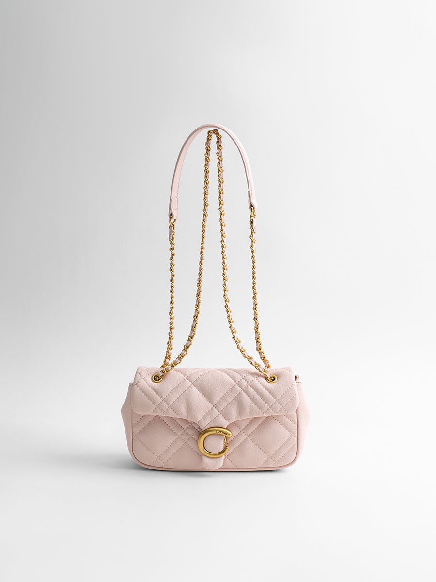 Quilted chain bag