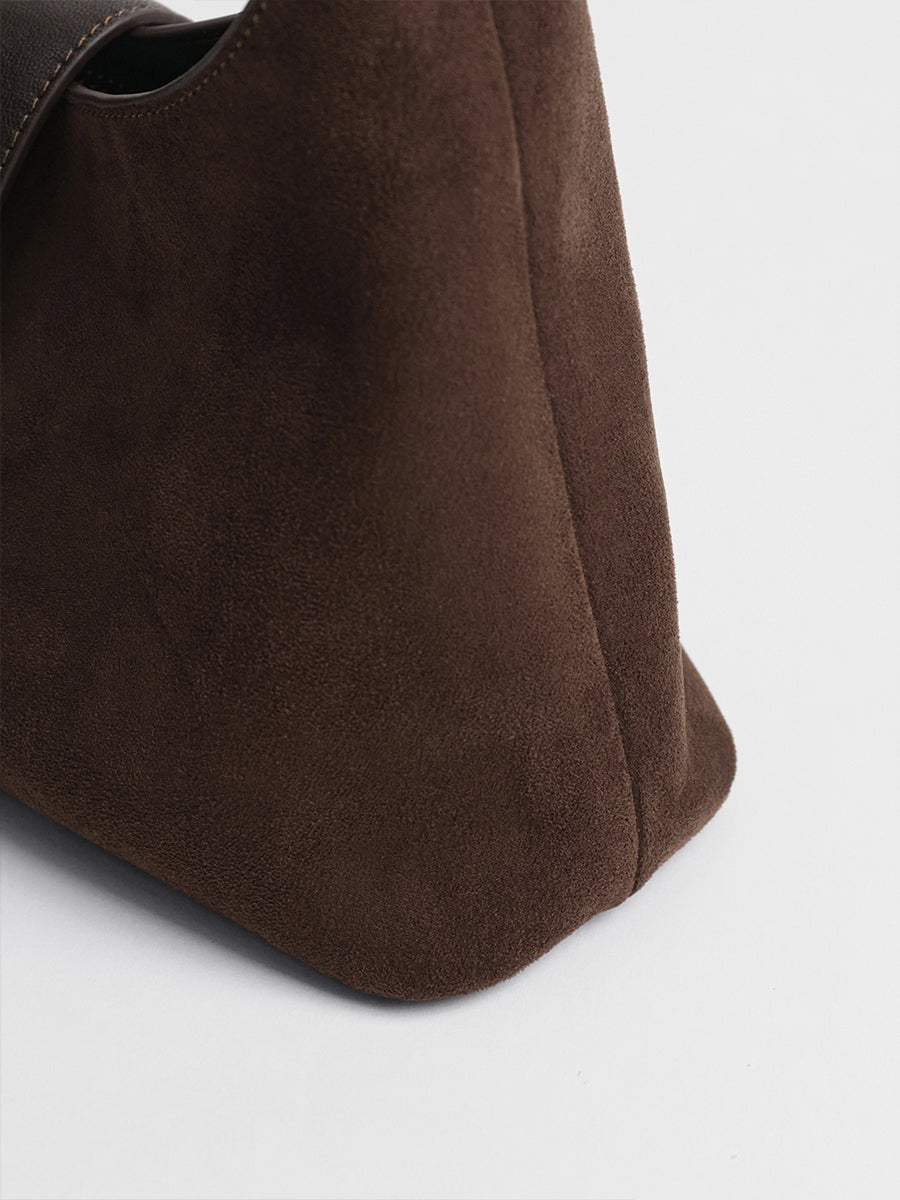 SUEDE CAPSULE COLLECTION TOTE BAG