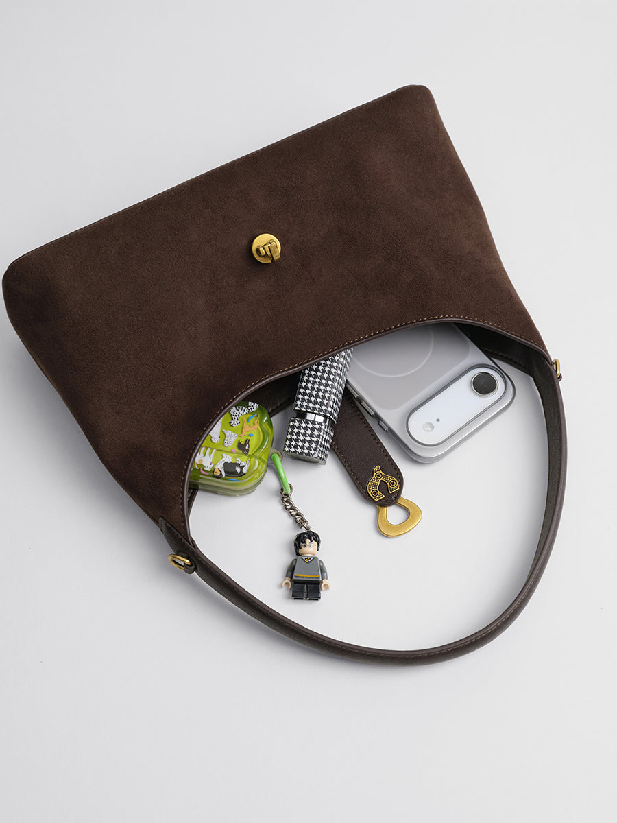 SUEDE CAPSULE COLLECTION TOTE BAG