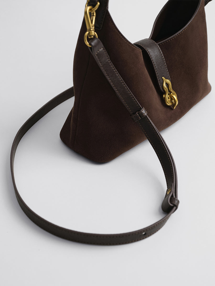 SUEDE CAPSULE COLLECTION TOTE BAG