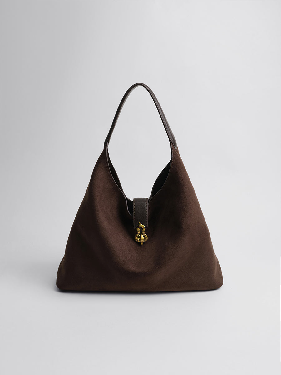 SUEDE CAPSULE COLLECTION TOTE BAG
