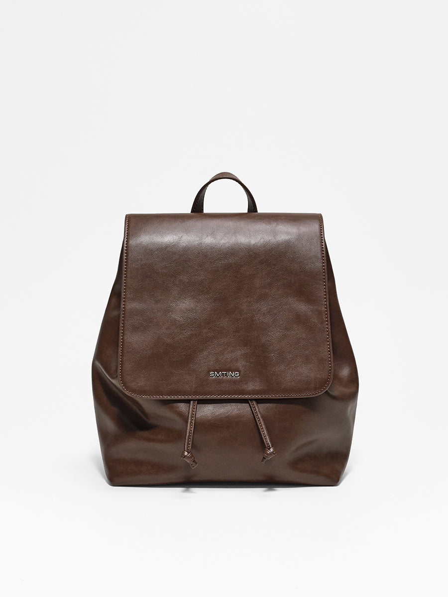 Retro college style large-capacity backpack