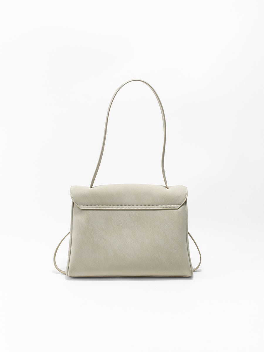 Commute Kelly Bag with Subtle Pearlized Texture