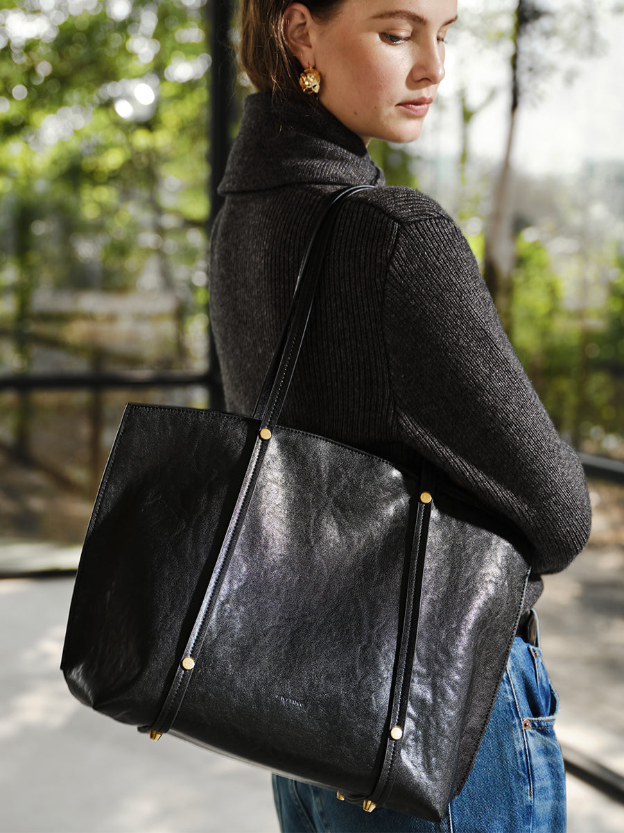 Sandwich Puff-Large Capacity Tote Bag