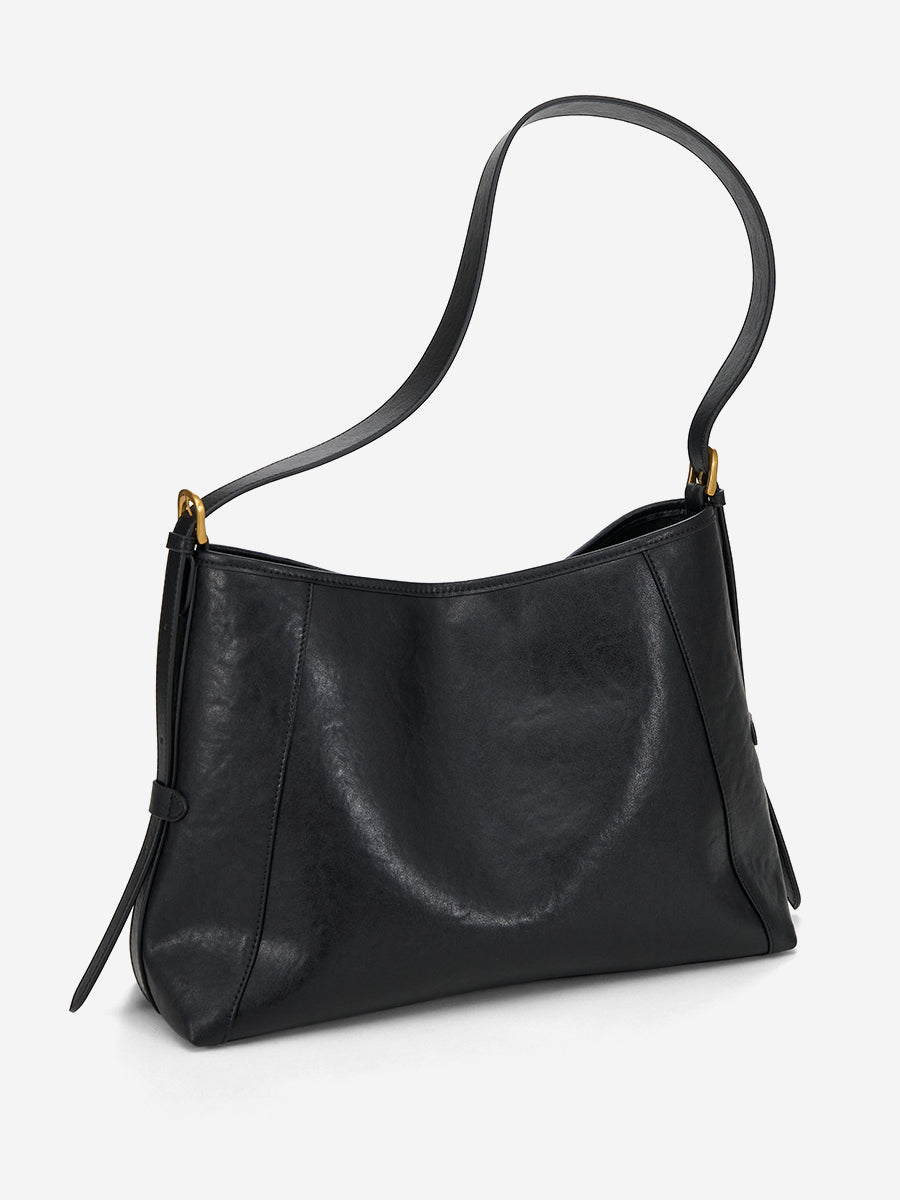 Long Time no See-Large Capacity Leather Tote Bag