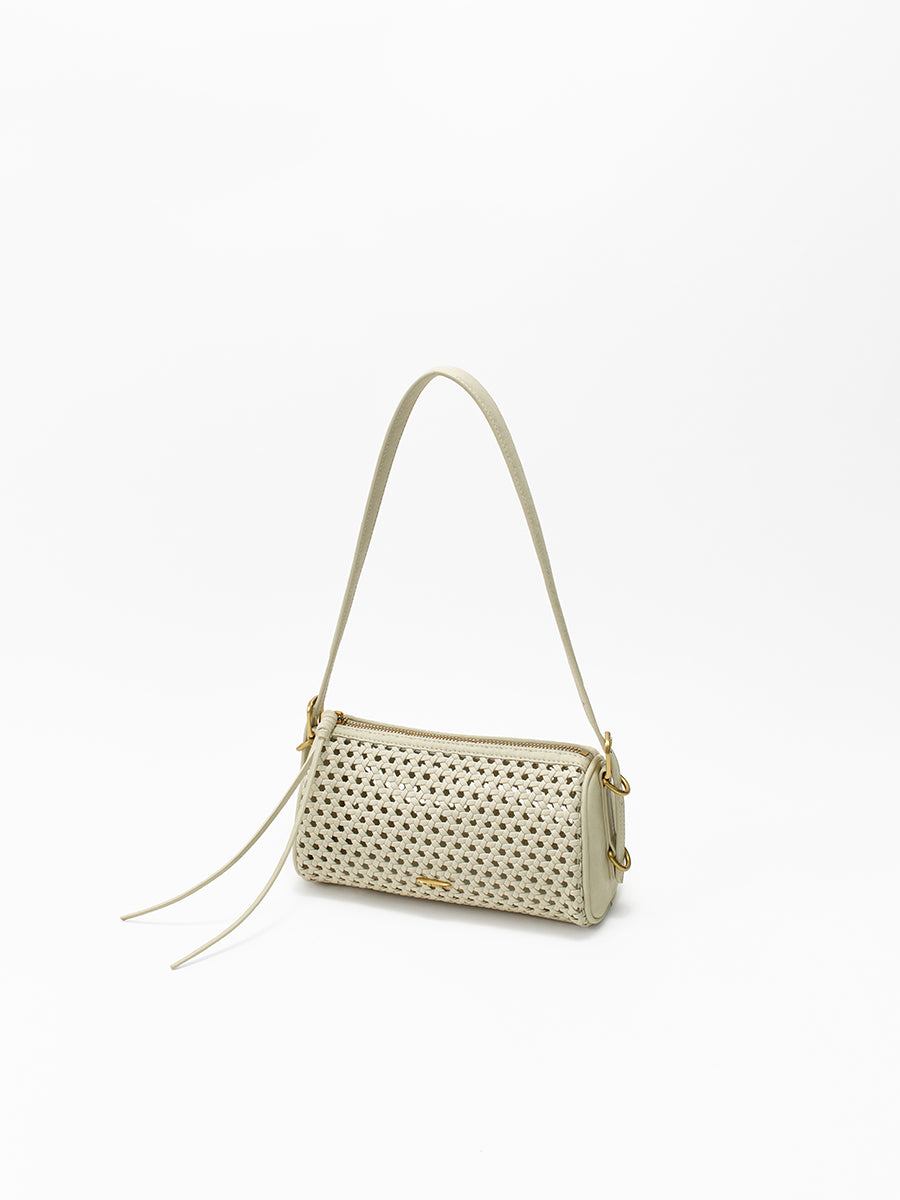 Baguette hollow woven bag