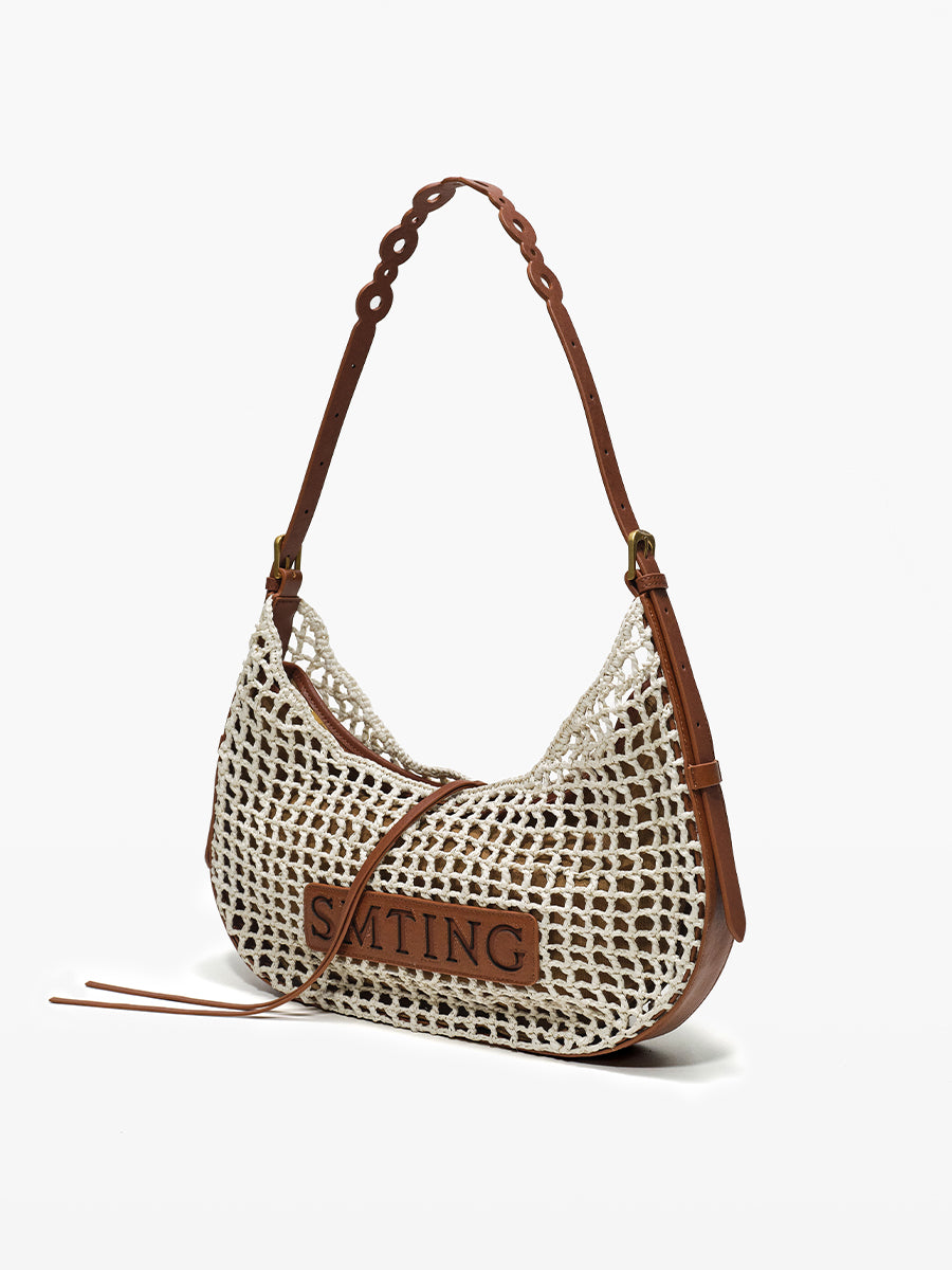 Sunny Day-Saddle Bag Woven Bag