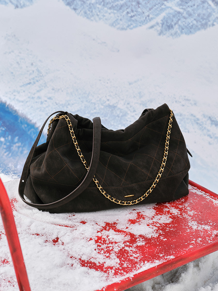 Commuter light luxury large-capacity tote bag