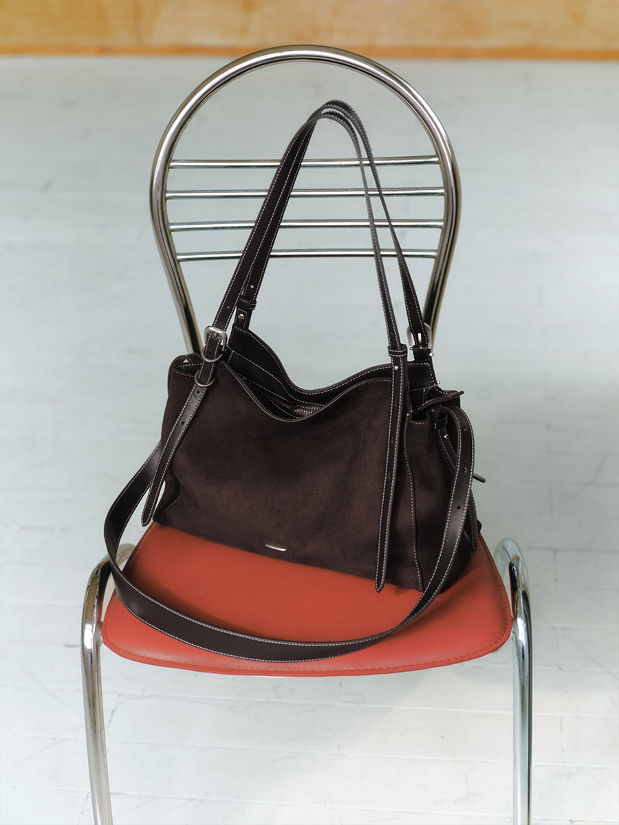 SUEDE CAPSULE COLLECTION TOTE BAG