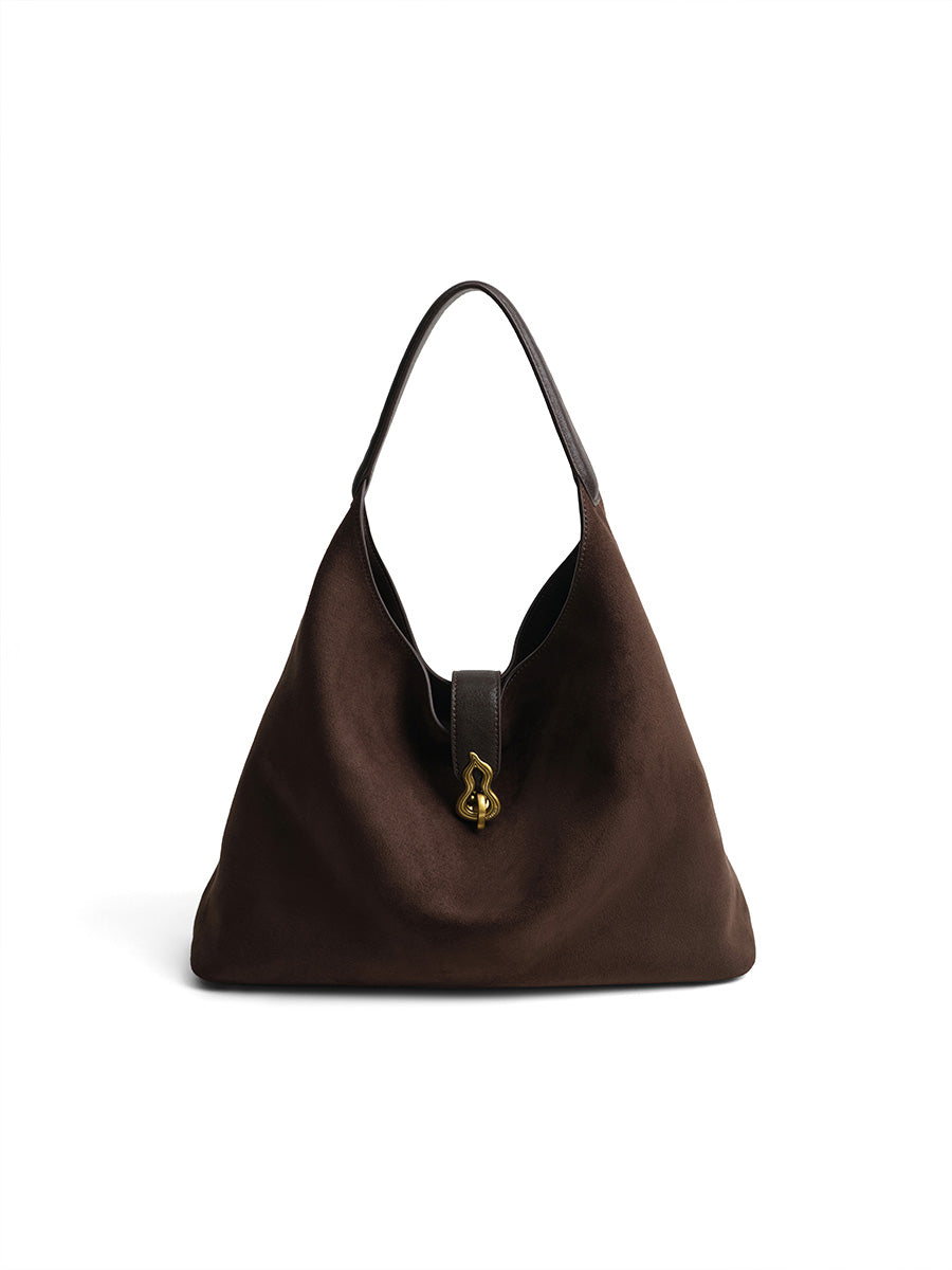 SUEDE CAPSULE COLLECTION TOTE BAG