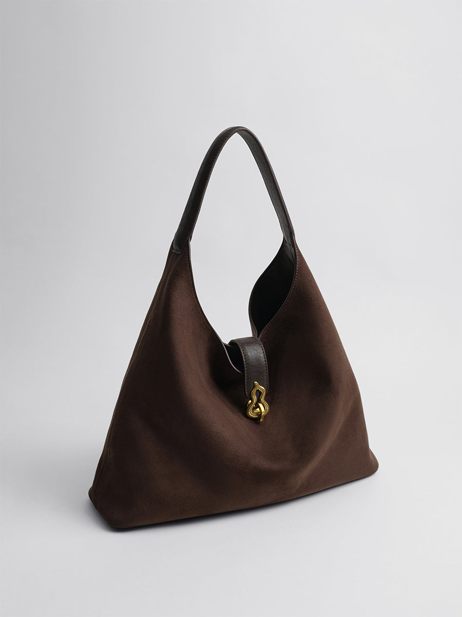 SUEDE CAPSULE COLLECTION TOTE BAG
