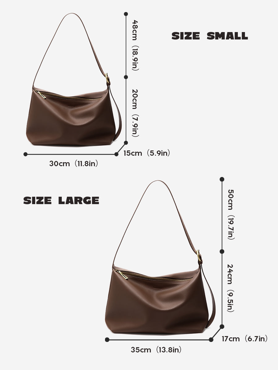 Casual large-capacity crossbody bag