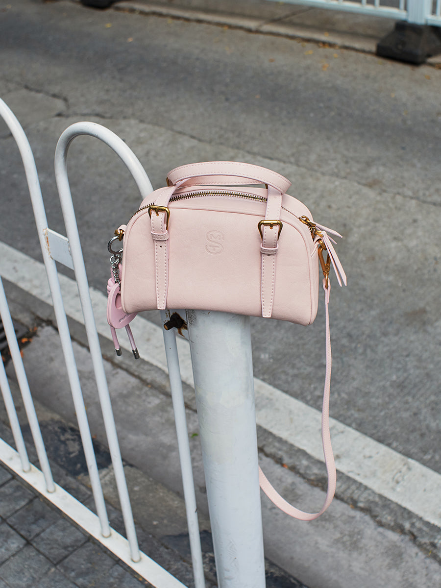 Cream Puff-Boston Bag