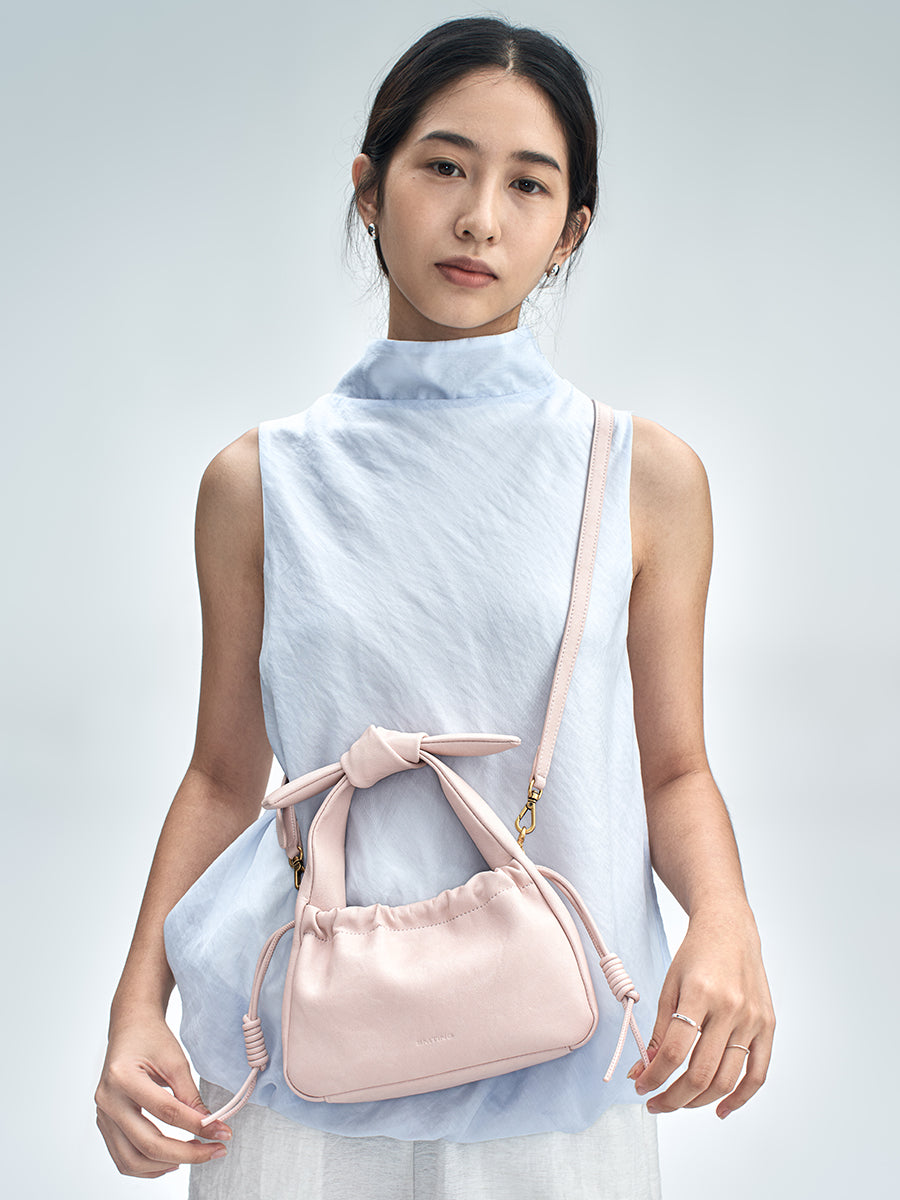 The Little Rabbit On The Run-Ruched Bag