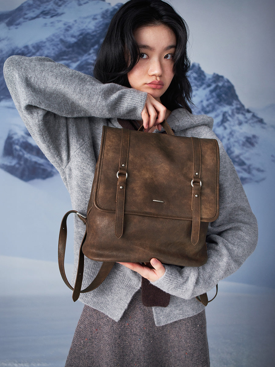 Retro and high-end backpack