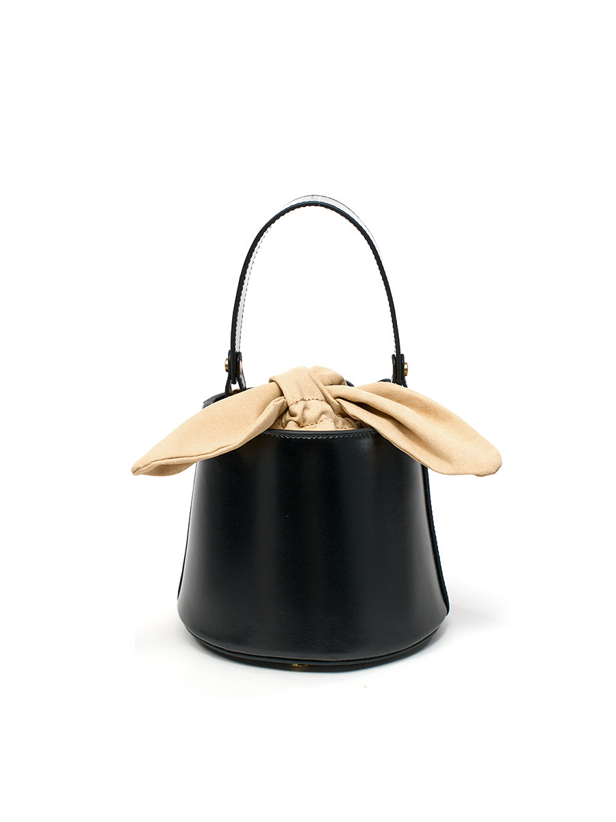 Pearl Chain Bucket Bag