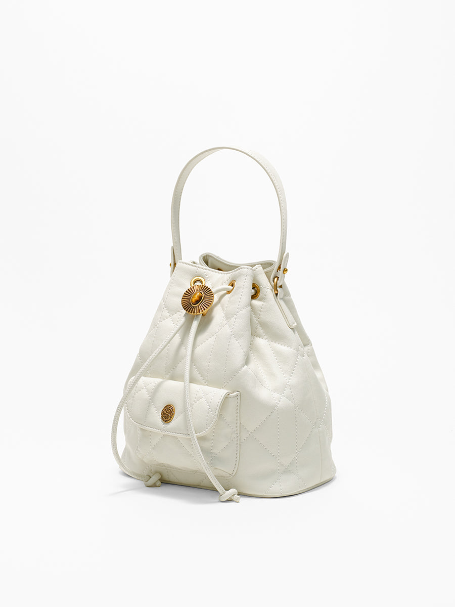 Foamed Cream-Bucket Bag