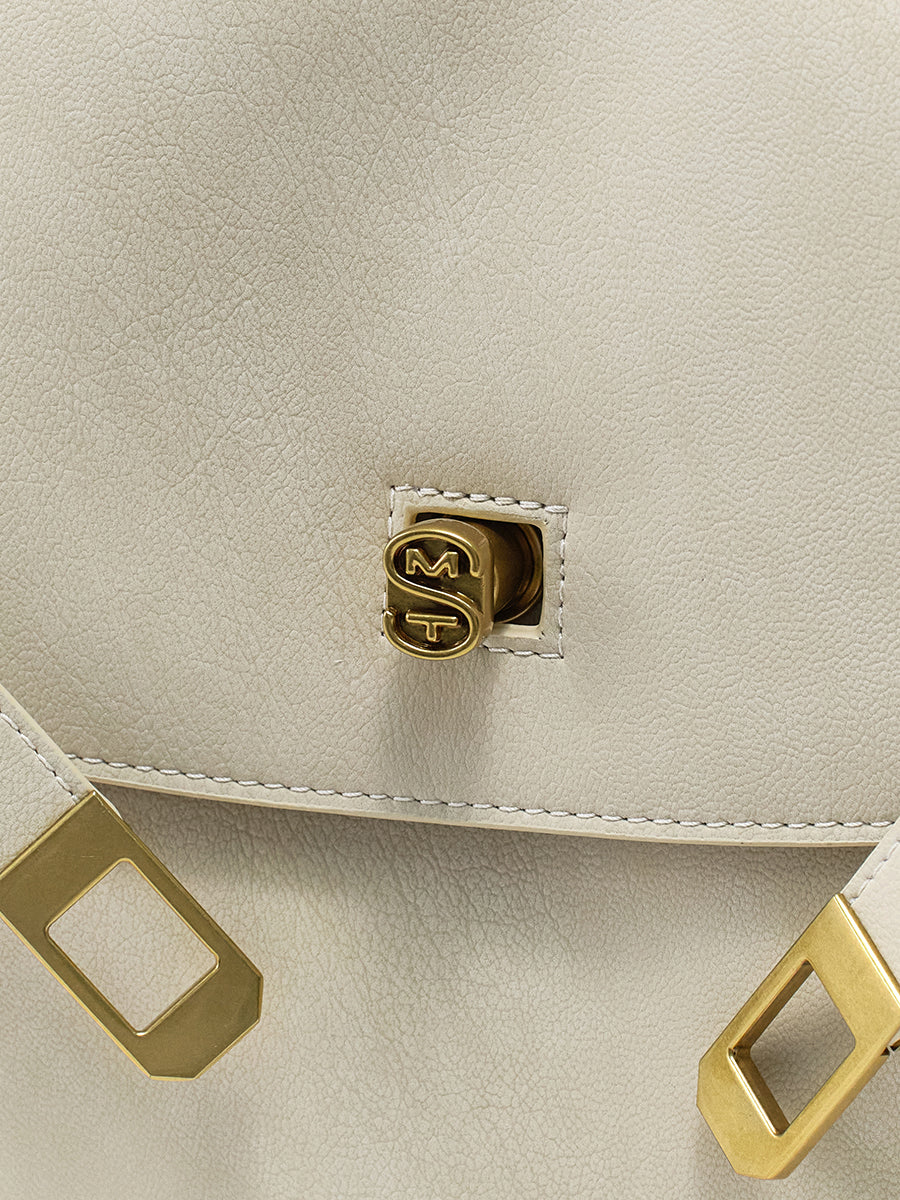 Commute Kelly Bag with Subtle Pearlized Texture