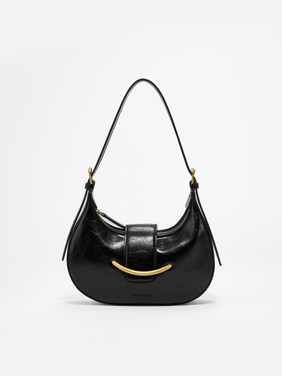 Heart-Crescent Shaped Underarm Bag