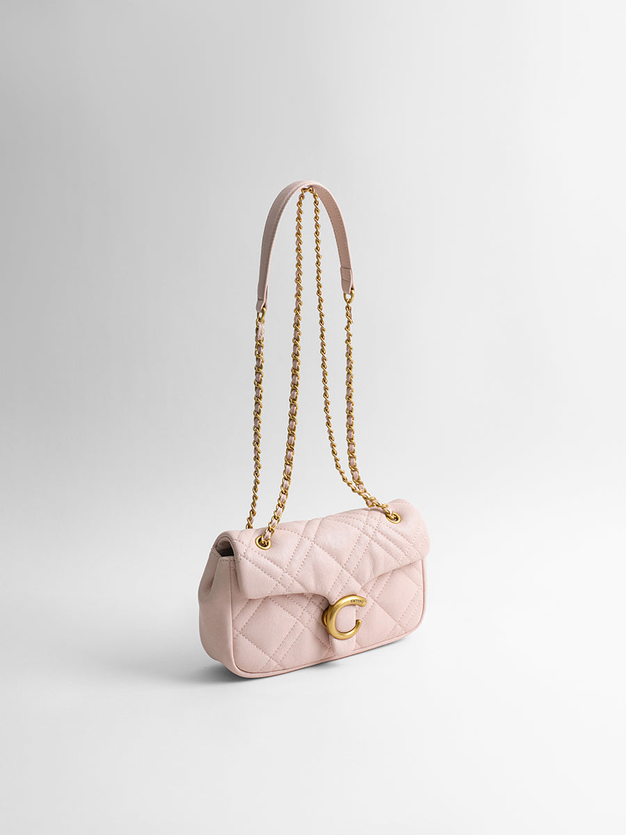 Quilted chain bag