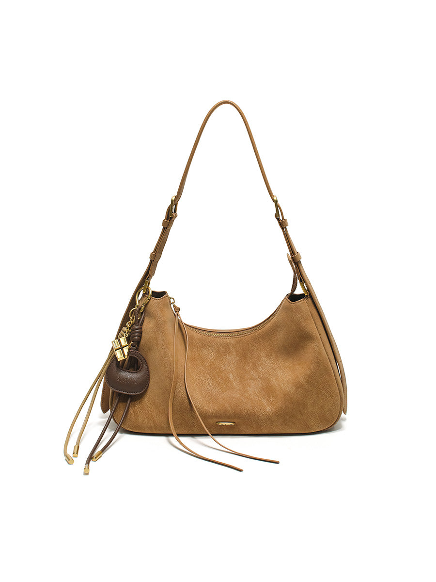 Arc-shaped retro exquisite tote bag