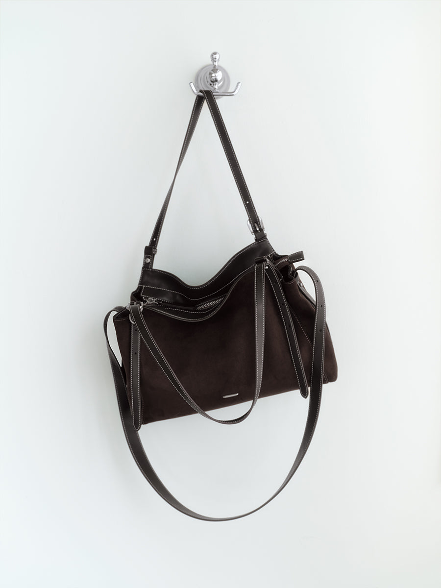 SUEDE CAPSULE COLLECTION TOTE BAG