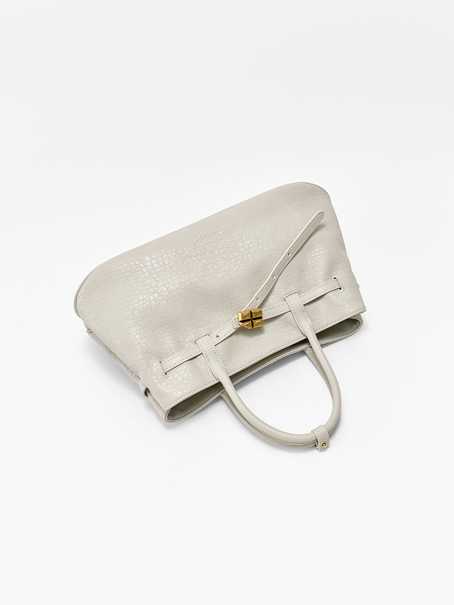 Premium Textured Elephant Print Tote Bag
