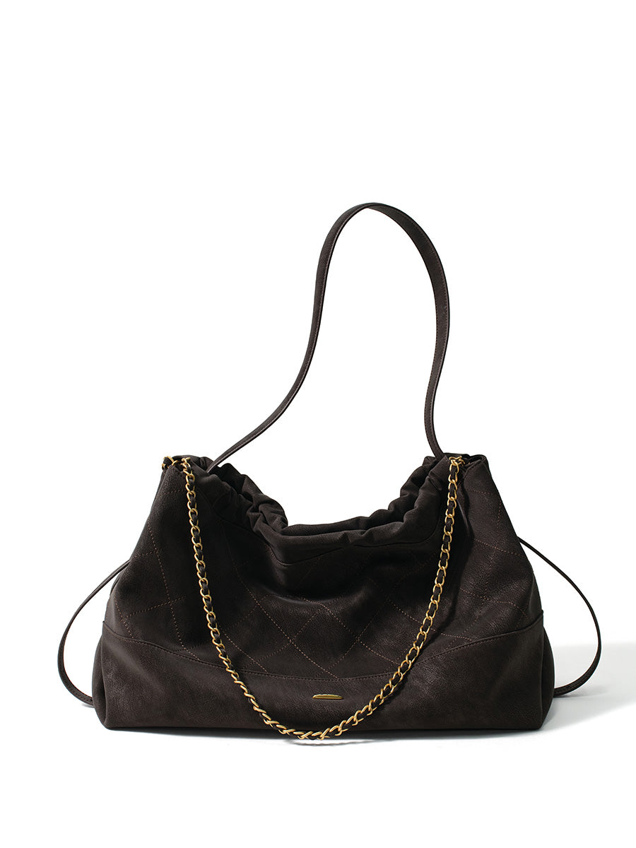 Commuter light luxury large-capacity tote bag