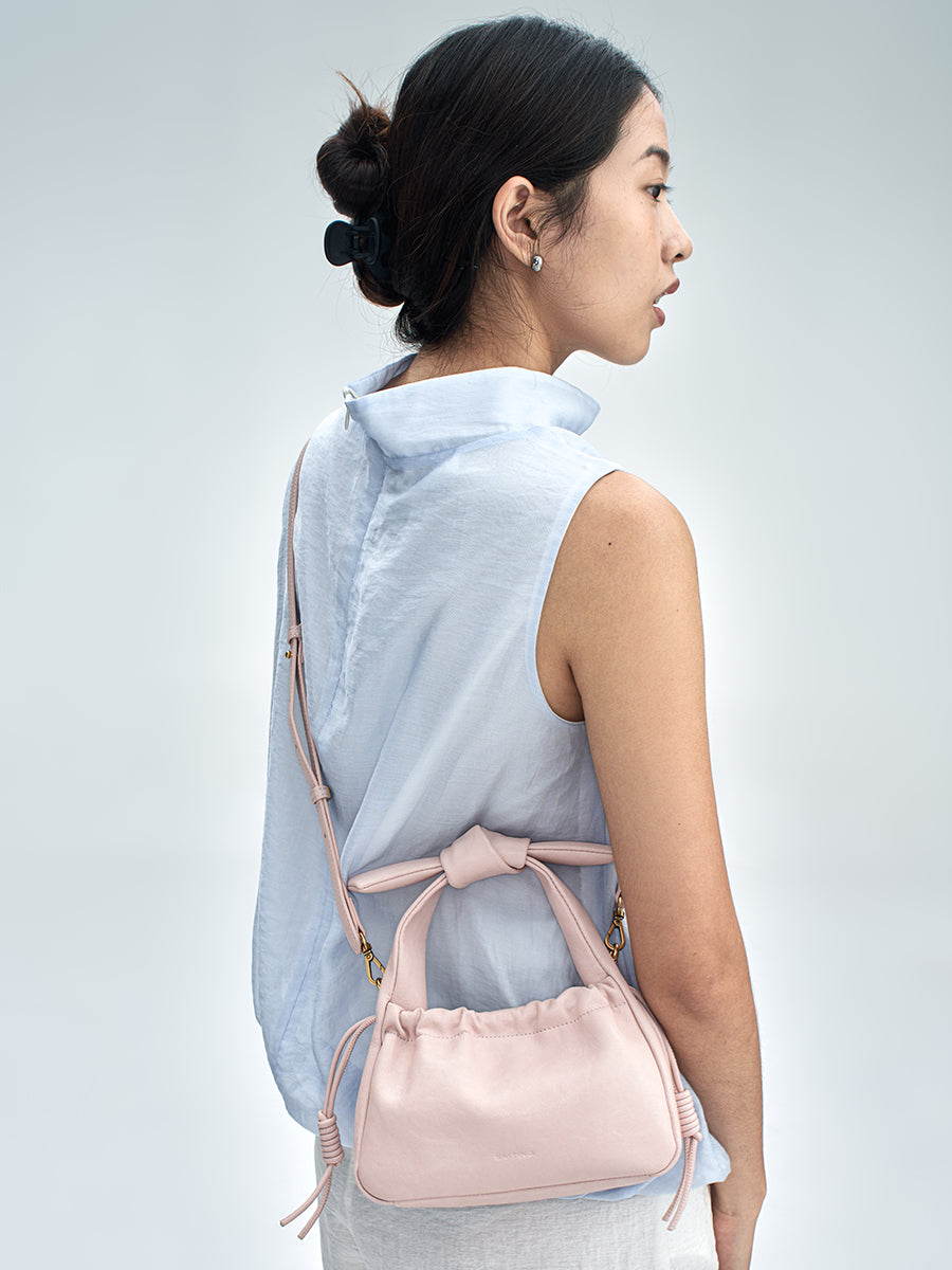The Little Rabbit On The Run-Ruched Bag