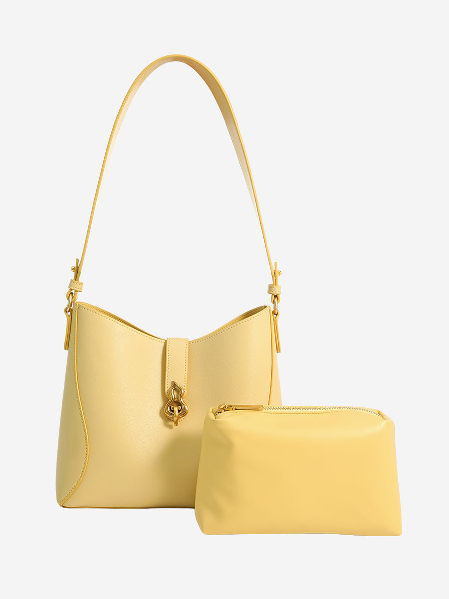 Romanticism-Large Capacity Bucket Bag
