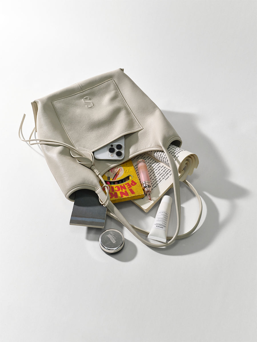 Top-grain Leather Tote Bag