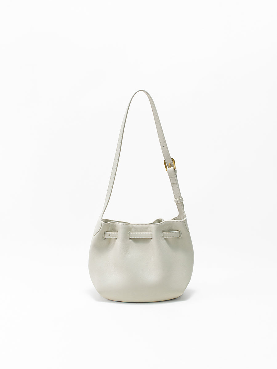 Folded Cloud Bucket Bag