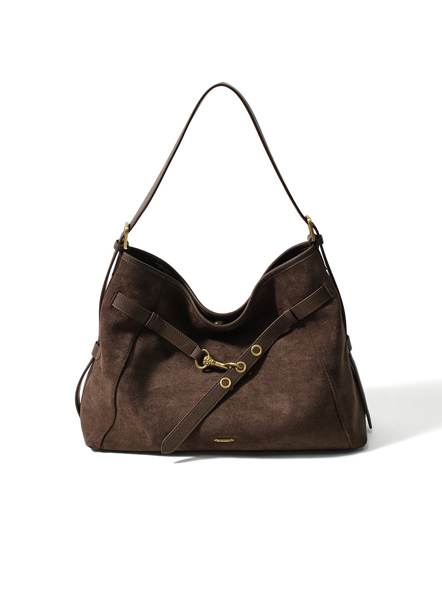 Elegant and comfortable large-capacity tote bag