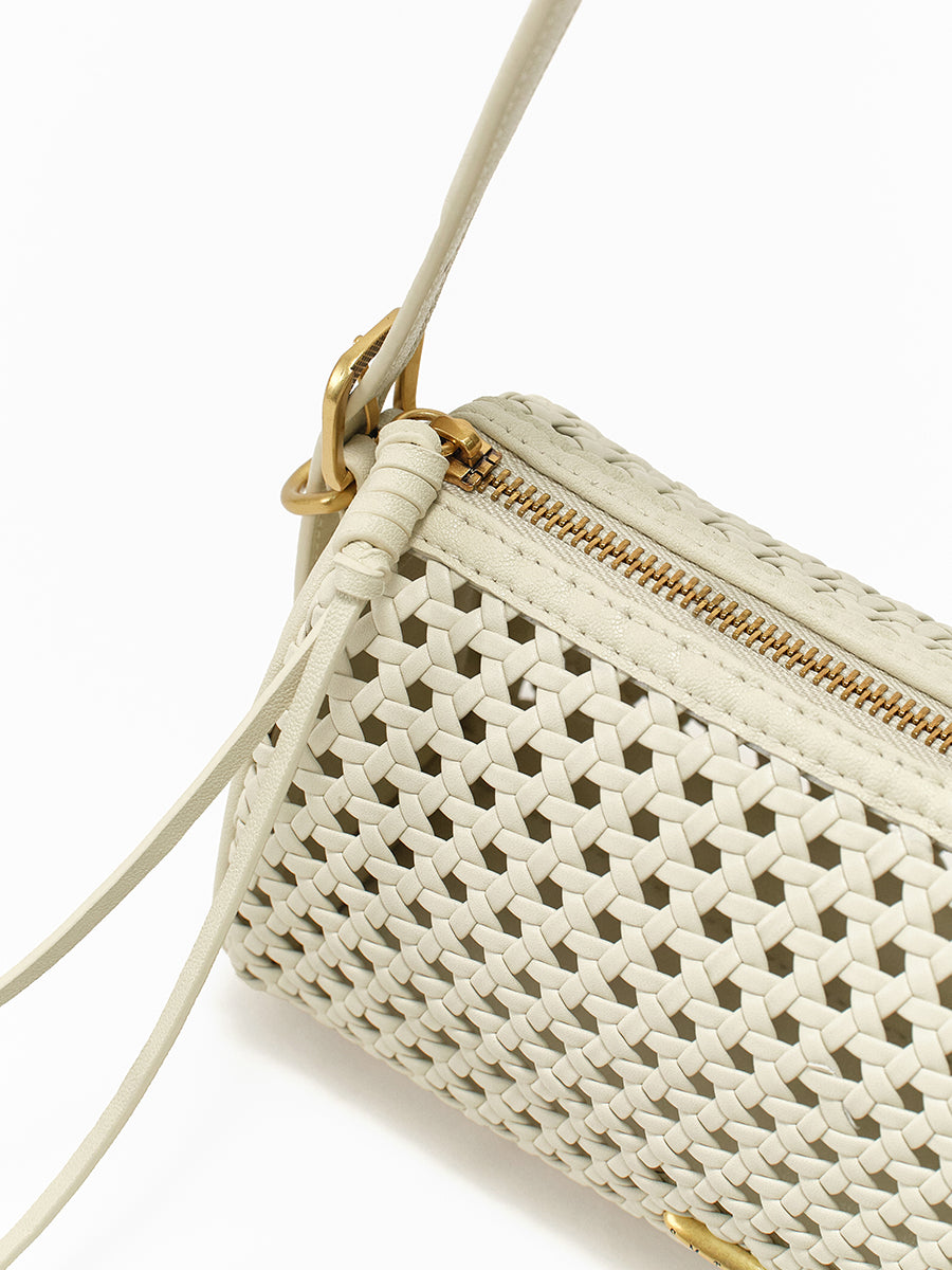 Baguette hollow woven bag