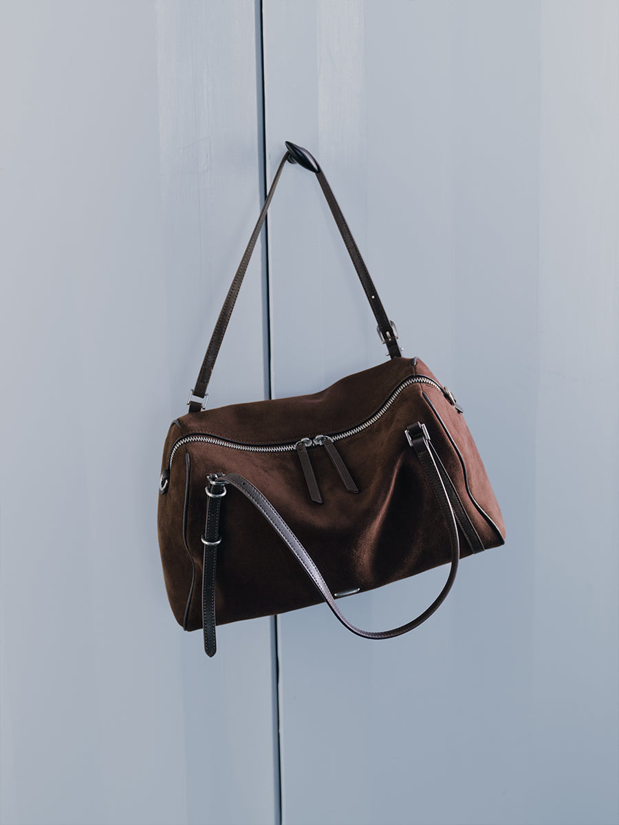 SUEDE CAPSULE COLLECTION TOTE BAG