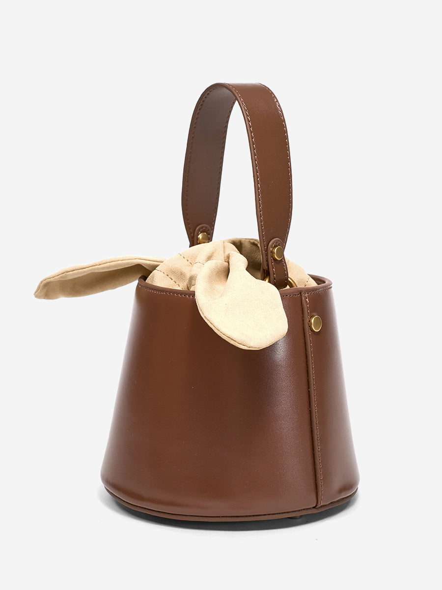 Pearl Chain Bucket Bag