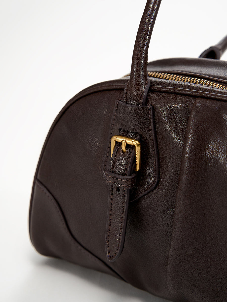 Light luxury minimalist versatile boston bag