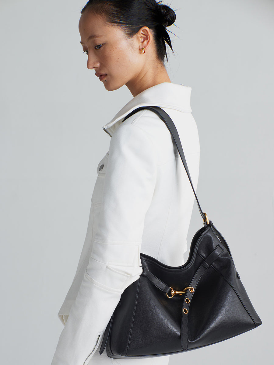 Long time no see-Large Capacity Leather Tote Bag