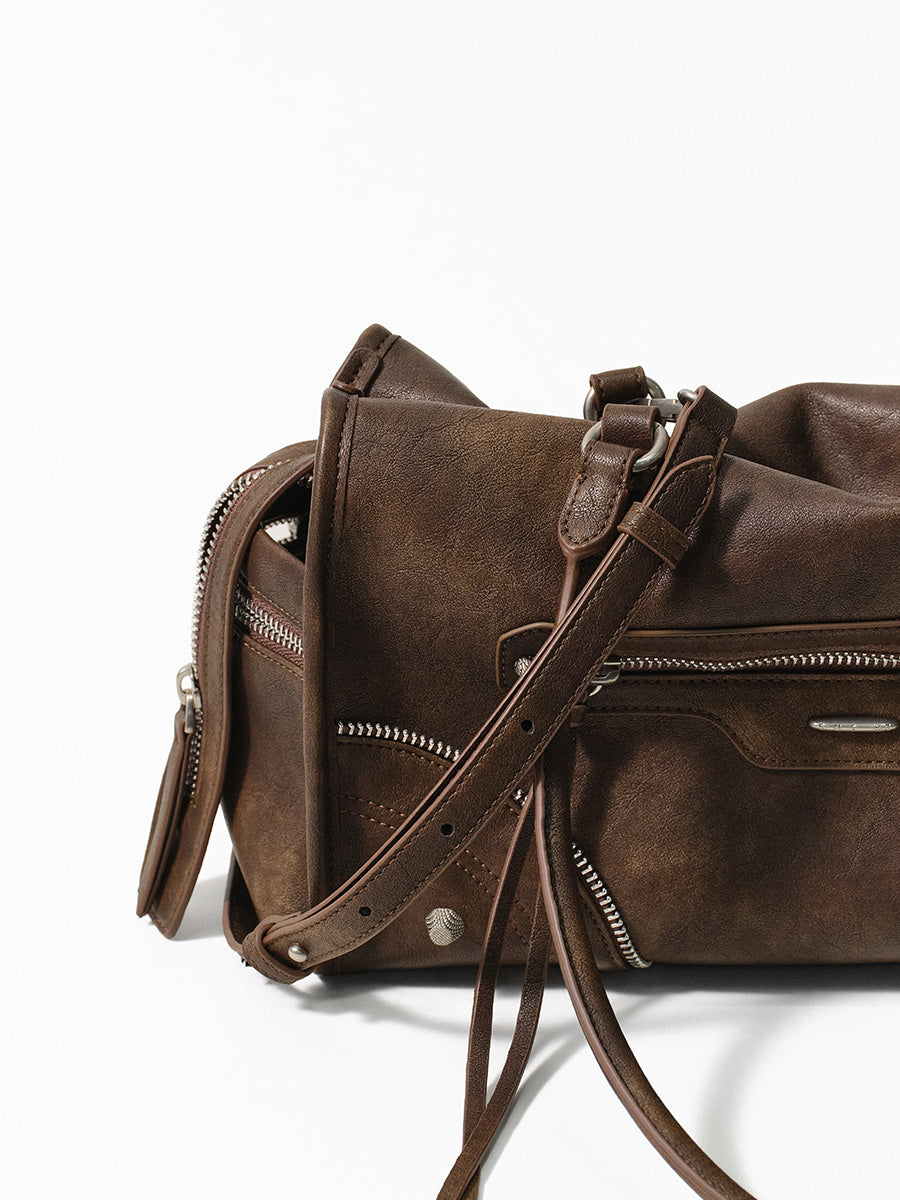 Classic and personalized motorcycle bag