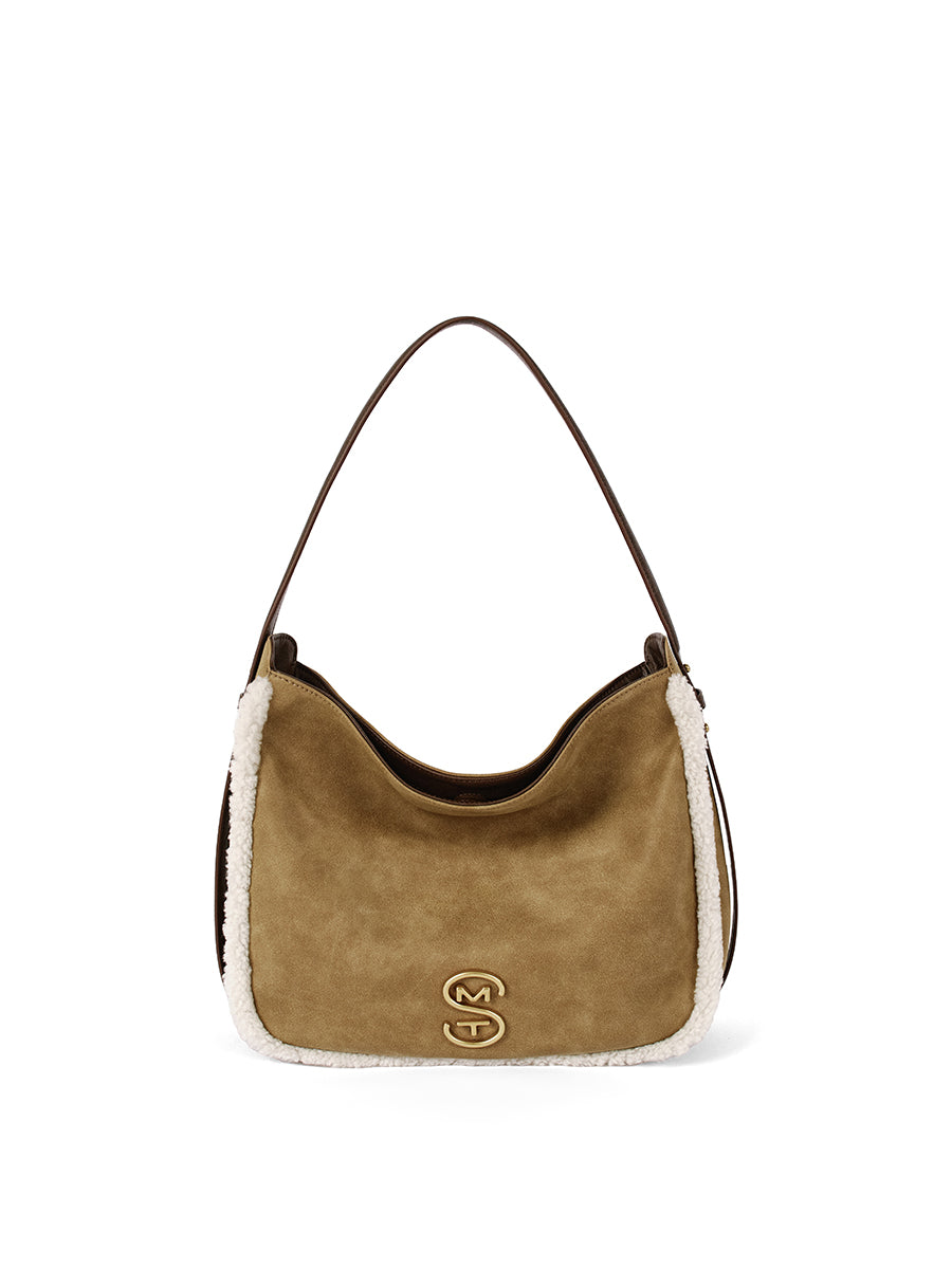 Autumn and winter light luxury hand-held tote bag