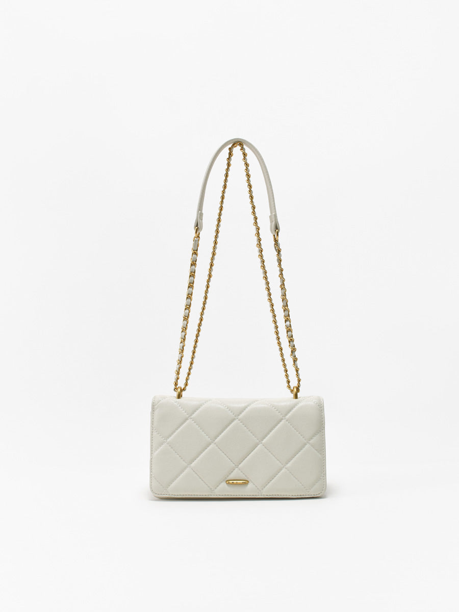 Light luxury diamond quilted chain bag