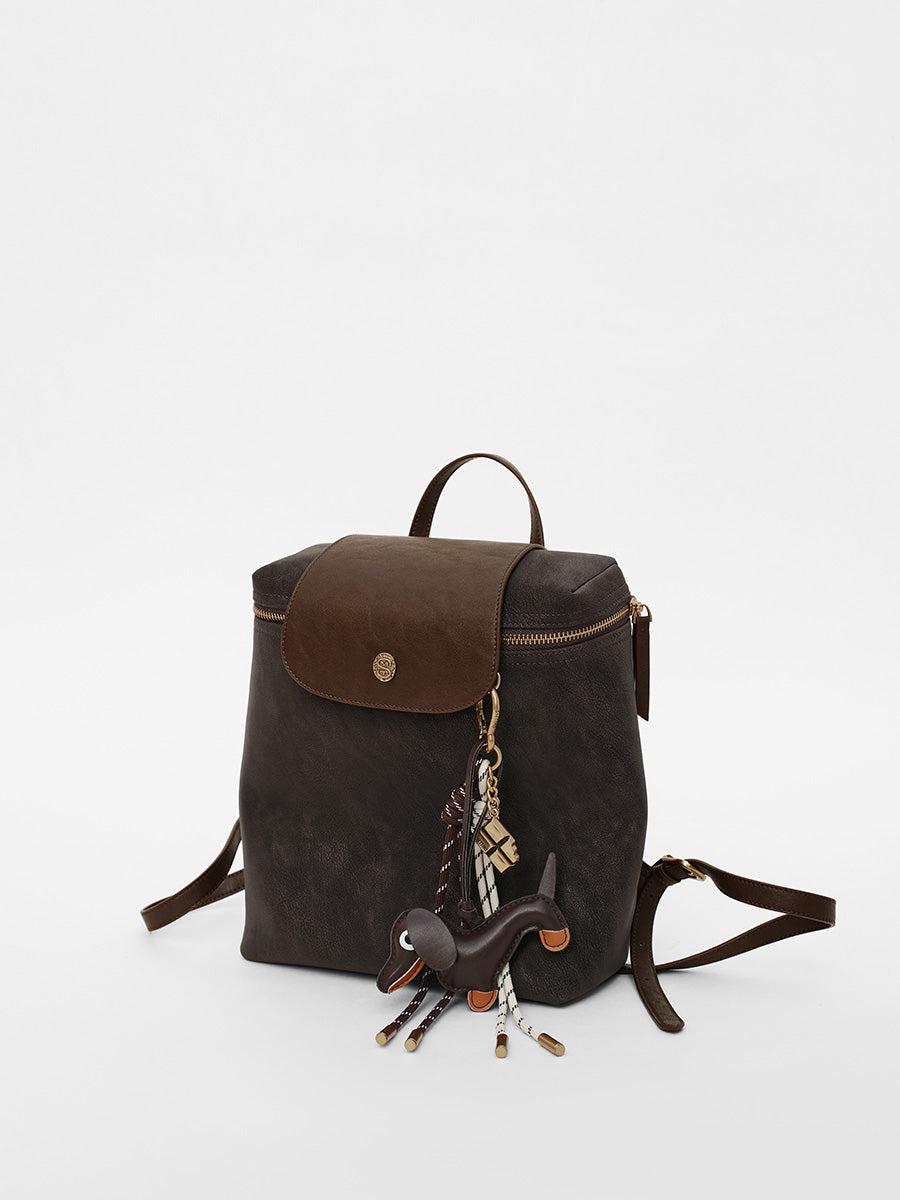 Minimalist retro large capacity backpack