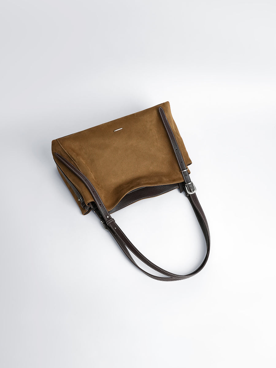 SUEDE CAPSULE COLLECTION TOTE BAG